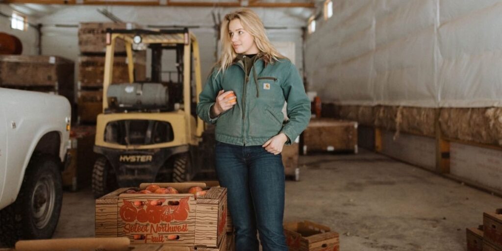 Kait Thornton | Apple Girl Kait | Orchard Careers | Apple Grower