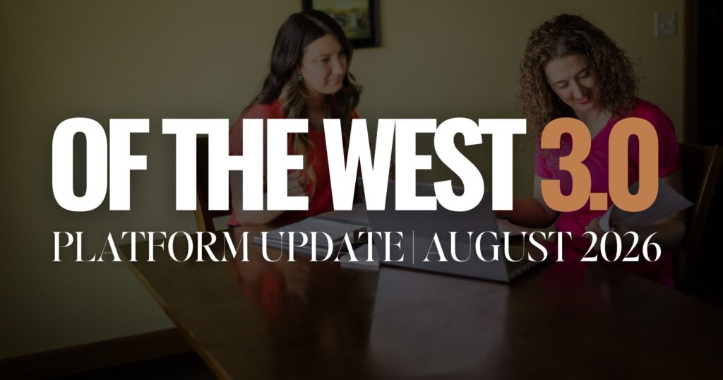 Of The West Platform Update