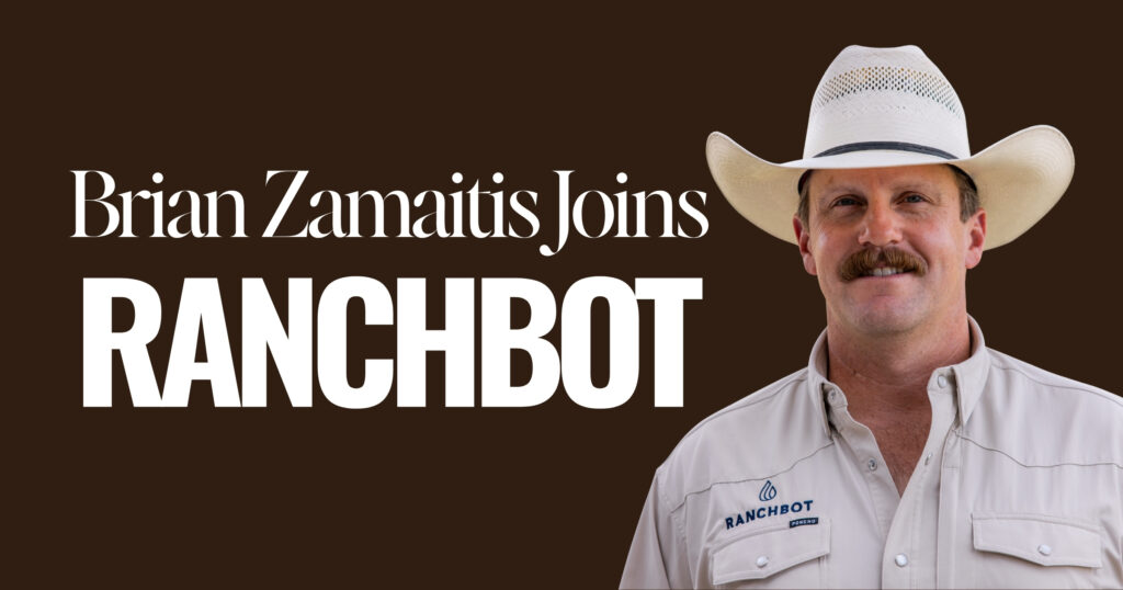 Brian Zamaitis Begins New Chapter as Ranchbot Partnerships Manager