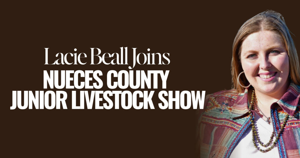 Lacie Beall Joins Nueces County Junior Livestock Show
